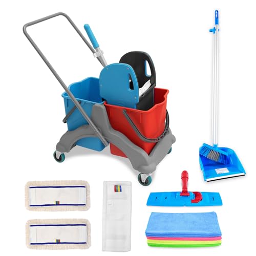 Hypafol Putzwagen Set mit 2x25l Eimern