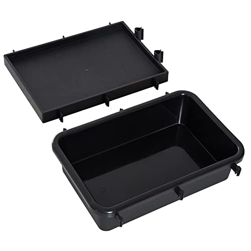 HOMCOM Putzwagen mit 4 Rollen und Eimern - 5