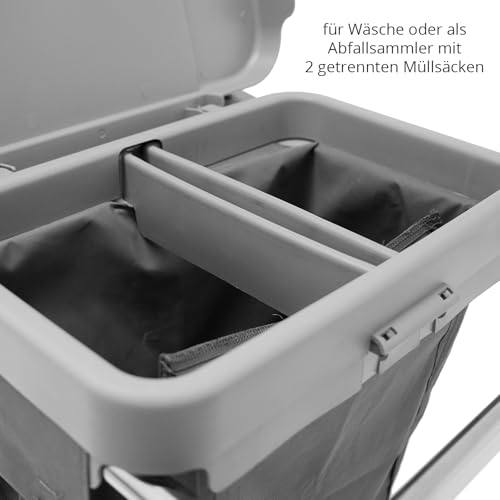 Hypafol Profi Putzwagen 100l mit Eimern & Mopp-Presse - 4