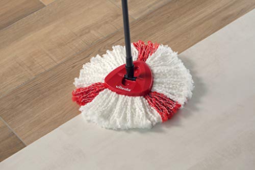 Vileda Turbo EasyWring & Clean Komplett-Set, Wischmop und Eimer mit PowerSchleuder - 6