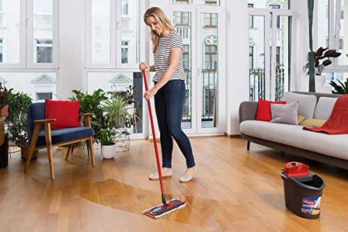 Vileda UltraMat Komplett-Set, Bodenwischer und Eimer mit PowerPresse - 3