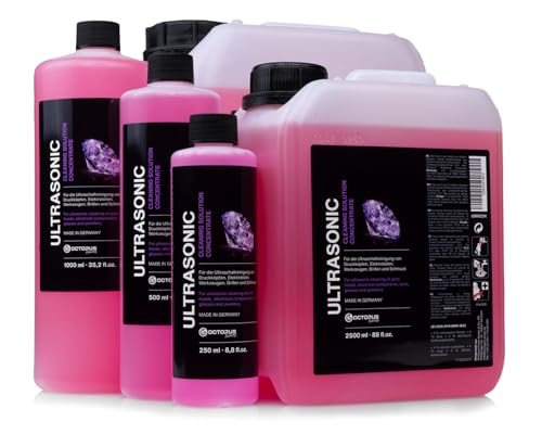 250ml Ultraschallreiniger Konzentrat für Ultraschallbad mit extra Glanz- und Klarsichtverstärker, als Brillenreiniger, Schmuckreiniger für Optik und Mechanik mit Fettlösekraft - 7