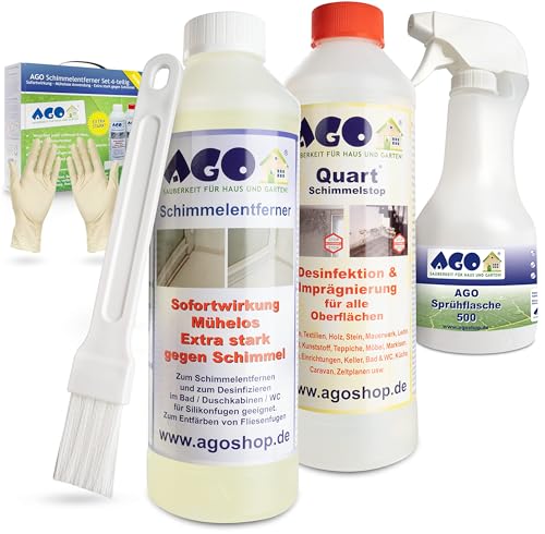 AGO Schimmelentferner Set 4tlg. Premium