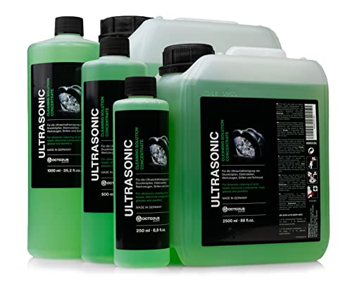 Octopus Ultraschallreiniger Konzentrat für die Reinigung von Schmuck, Brillen, Dental, Edelmetallen und Druckköpfen im Ultraschallbad, 250ml - 7