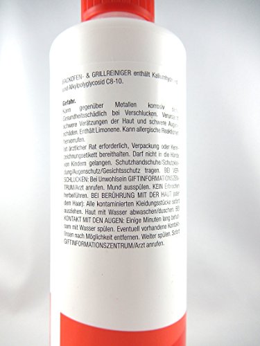 proWIN -Backofenreiniger 500 ml mit Pinsel - 5