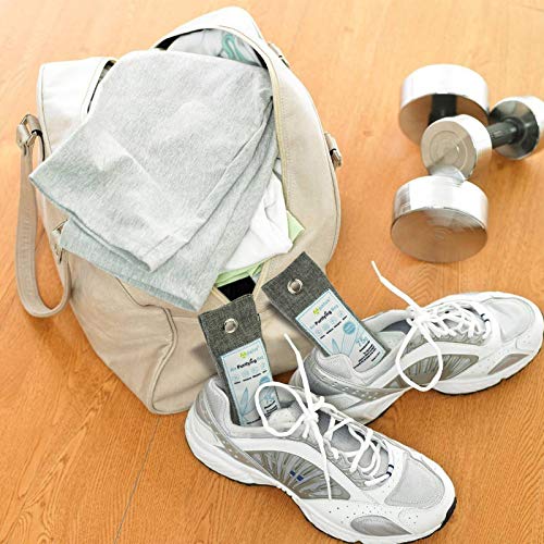 Apalus® Schuh-Erfrischer | Luftreiniger Beutel Aus Bambus Aktivkohle, Der Natürliche Lufterfrischer & Raumerfrischer Ist der perfekte Geruchsneutralisierer für Schuhe, Schrank und Sporttasche - 6