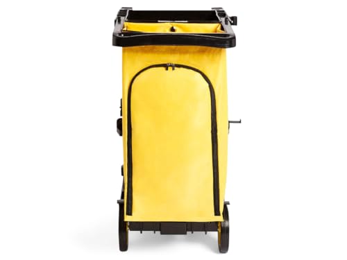 Amazon Basics Reinigungswagen mit Reißverschlusstasche und 2 Ablageflächen - 4